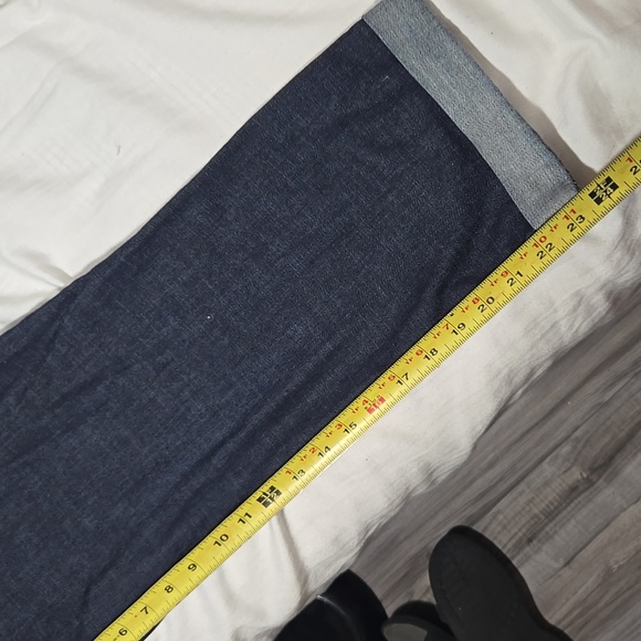 Joe's Jeans Socialite Kicker Jeans Sz 31 Cuffed Hem - Picture 10 of 10